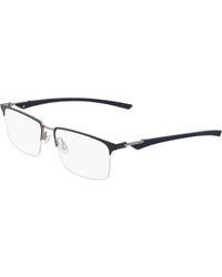 Nike - 4318 001 Optical Frames Metal Squared Normal - Lyst
