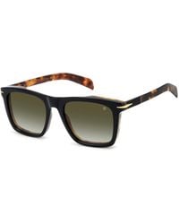 David Beckham - Db 7000/S Xwy/9K Sunglasses Plastic Squared Shaded - Lyst