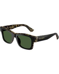 Dolce & Gabbana - Dg4515 340471 Sunglasses Acetate Squared Normal - Lyst