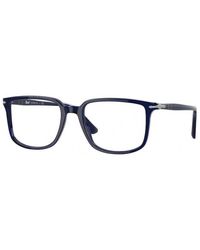 Persol - Po3275V 181 Optical Frames Acetate Transparent Squared Normal - Lyst