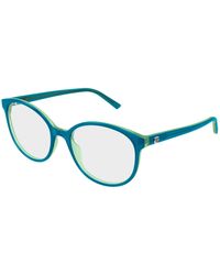 Gucci - Gg1996O 004 Optical Frames Acetate Transparent Round - Lyst