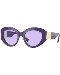 Burberry - Be4361 Sophia 39891A Sunglasses Plastic Cat Eye Normal - Lyst
