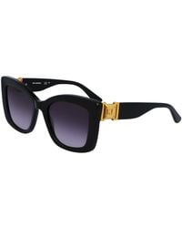 KARL LAGERFELD - Kl6139S 001 Sunglasses Acetate Squared Normal Normal - Lyst