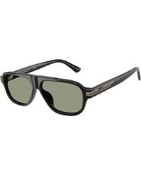 Emporio Armani - Ea4285U 5017/2 Sunglasses Acetate Pilot Normal - Lyst
