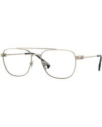 Burberry - Be1377 Michael 1109 Optical Frames Metal Transparent Squared Normal - Lyst