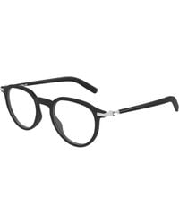 Montblanc - Mb0495O 003 Optical Frames Injected Transparent Round - Lyst