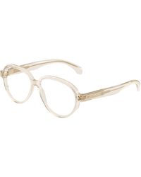 Moncler - Me2005 3003 Optical Frames Acetate Transparent Round Normal - Lyst