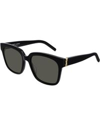 Saint Laurent - Sl M40 003 Sunglasses Acetate Squared Normal - Lyst