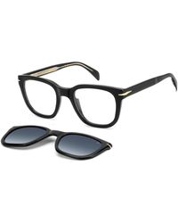 David Beckham - Db 7043/Cs 2M2/Z7 Sunglasses Acetate Squared Shaded - Lyst