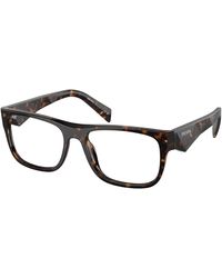 Prada - Pr 22Zv 19J1O1 Optical Frames Acetate Pillow Normal - Lyst