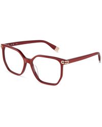 Furla - Vfua98 718 Optical Frames Acetate Geometric - Lyst
