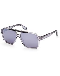 adidas - Or0066 20C Sunglasses Acetate Geometric Normal Mirror - Lyst