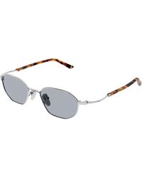 Gucci - Gg2257S 004 Sunglasses Metal Geometric - Lyst