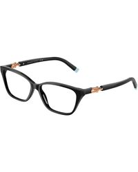 Tiffany & Co. - Tf2229 8420 Optical Frames Acetate Squared Normal - Lyst