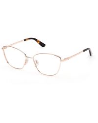 Guess - Gu50224 028 Optical Frames Metal Squared Normal - Lyst