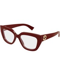 Gucci - Gg1847O 003 Optical Frames Acetate Transparent Cat Eye - Lyst