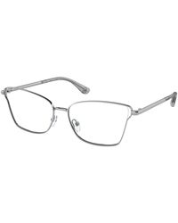 Michael Kors - Mk3063 Radda 1153 Optical Frames Metal Transparent Squared Normal - Lyst