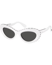 Swarovski - Sk6061U 105087 Sunglasses Acetate Cat Eye Normal - Lyst