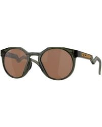 Oakley - Oo9242 Hstn 924203 Sunglasses O_Matter Prizm Tungsten Polar Round Polarized Prizm - Lyst