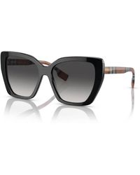Burberry - Be4366 40418G Sunglasses Plastic Cat Eye Nuanced - Lyst