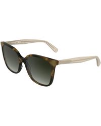 Longchamp - Lo807S 321 Sunglasses Acetate Squared Normal - Lyst