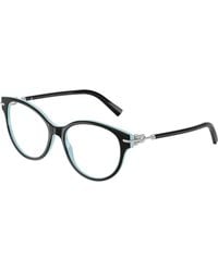 Tiffany & Co. - Tf2289 8055 Optical Frames Acetate Transparent Cat Eye Normal - Lyst