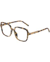 Dolce & Gabbana - Dg3442 512 Optical Frames Acetate Transparent Squared Normal - Lyst