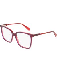Liu Jo - Lj2830 668 Optical Frames Acetate Squared Normal - Lyst