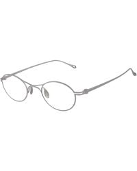 Giorgio Armani - Ar5135T 3356 Optical Frames Titanium Round Normal - Lyst