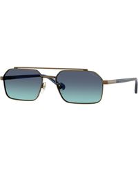 Vogue Eyewear - Vo4356S 51374S Sunglasses Metal Geometric Normal Nuanced - Lyst