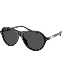 Ralph Lauren - Rl8247U 500187 Sunglasses Acetate Pilot Normal - Lyst
