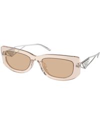 Prada - Pr 14Ys 19M4I2 Sunglasses Acetate Squared Normal - Lyst