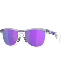 Oakley - Oo9289 Frogskins Hybrid 928901 Sunglasses O_Matter Round Normal Prizm - Lyst