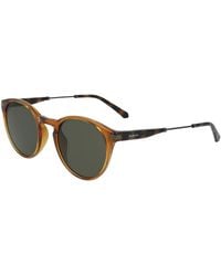 Calvin Klein - Ckj20705S 702 Sunglasses Plastic Round Photochromatic Photochromatic - Lyst