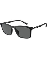 Emporio Armani - Ea4223U 500187 Sunglasses Injected Squared Normal - Lyst