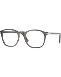Persol - Po3007Vm 1196 Optical Frames Acetate Squared Normal - Lyst