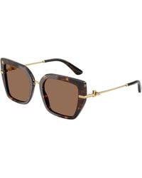 Dolce & Gabbana - Dg4474 502/73 Sunglasses Acetate Butterfly Normal - Lyst
