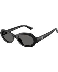 Giorgio Armani - Ar8245Hu 587587 Sunglasses Acetate Geometric Normal - Lyst