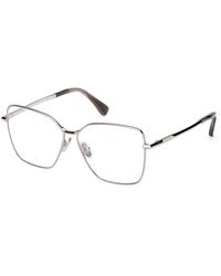 Max Mara - Mm5187 014 Optical Frames Metal Round Normal - Lyst