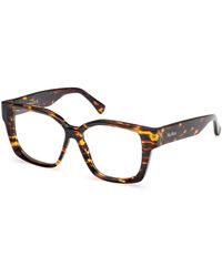 Max Mara - Mm5184 052 Optical Frames Acetate Geometric Normal - Lyst