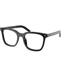 Prada - Pr B11V 08Q1O1 Optical Frames Acetate Pillow Normal - Lyst