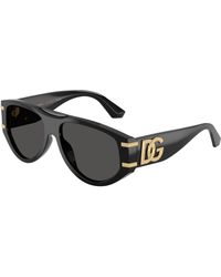 Dolce & Gabbana - Dg4499 501/87 Sunglasses Acetate Pilot Normal - Lyst