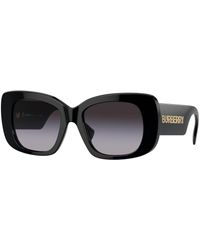 Burberry - Be4410 30018G Sunglasses Acetate Squared Normal Shaded - Lyst