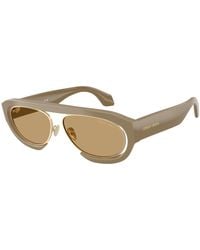 Giorgio Armani - Ar8239 622273 Sunglasses Acetate Round Normal - Lyst