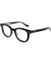 Montblanc - Mb0450Oj 003 Optical Frames Acetate Transparent Round - Lyst