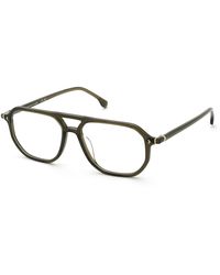 Lozza - Vl4388 Roma 9 03Ge Optical Frames Acetate Squared - Lyst
