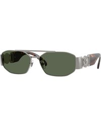 Versace - Ve2287 100171 Sunglasses Metal Geometric Normal - Lyst
