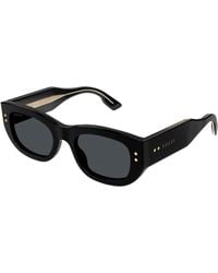 Gucci - Gg1215S 002 Sunglasses Acetate Squared Normal - Lyst