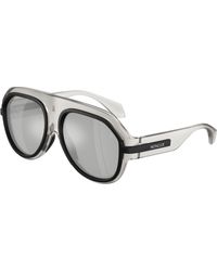 Moncler - Me8012U Fynder 50078V Sunglasses Injected Pilot Normal - Lyst