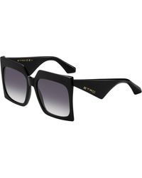 Etro - 0002/S 807/9O Sunglasses Acetate Squared Normal Shaded - Lyst